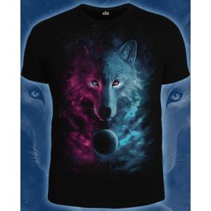 14-1759 Футболка   Космический Волк
