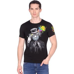 14-1530-1 Футболка  FREE YOUR MIND в маске