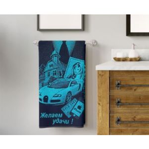 Полотенце махр.47*90 Желаем удачи
