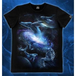 14-1840-K Футболка  Космические Киты