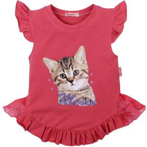 BK1195K Футболка дев 5-8 лет