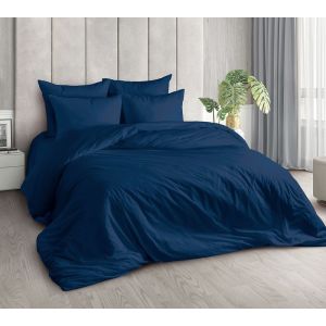 КПБ Поплин  «Миланика»  Индиго г/к