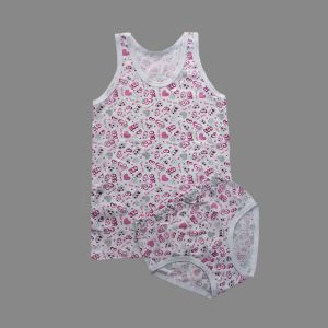 1001 Гарнитур для девочки «майка + слипы»