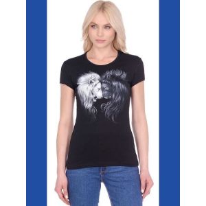 35-1786 Футболка  Два льва