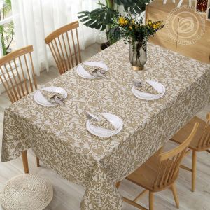 СБ.135 Набор столового белья Богема оливковая