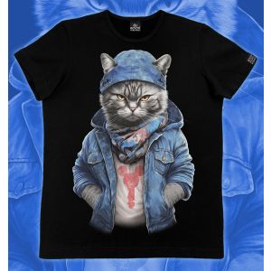 14-1873-K Футболка Кот-Модник