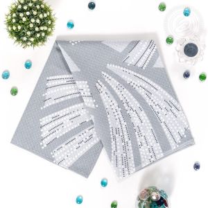 пкр.50.70 Полотенце рогожка 50*70 Арт Жемчуг