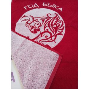 Полотенце махр.50*90 Год быка