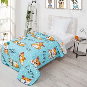 Покрывало стеганное поплин  Рыжик