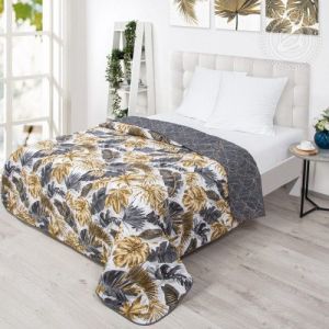 Покрывало стеганное поплин  Тропикано