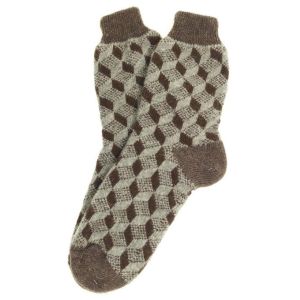 7876 Носки мужские «Кубы»