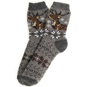 7886 Носки мужские «Олень и звезды»