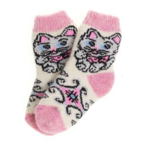 6559 Носки дет «Котенок и узор»