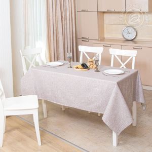 СБ.150 Скатерть столовая Лён капучино