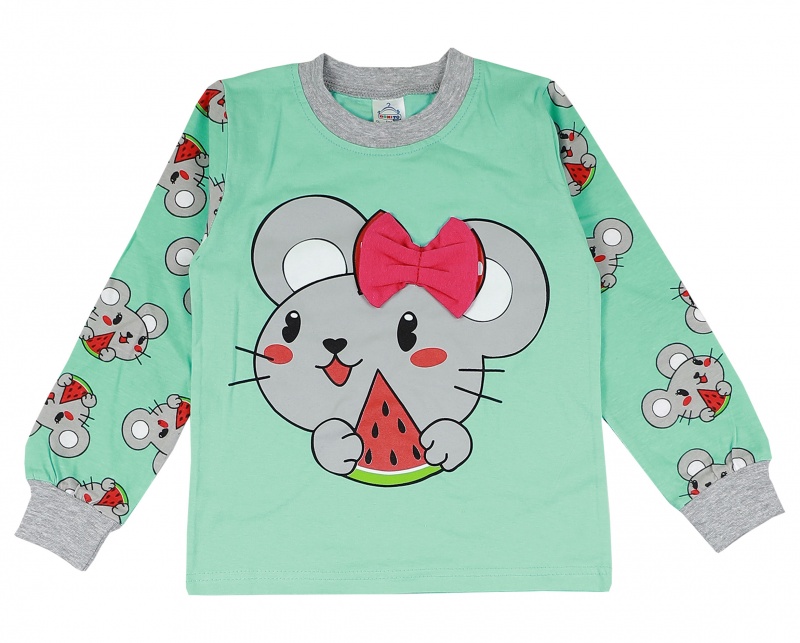 BK976PJ Пижама дев. 3-7 лет 