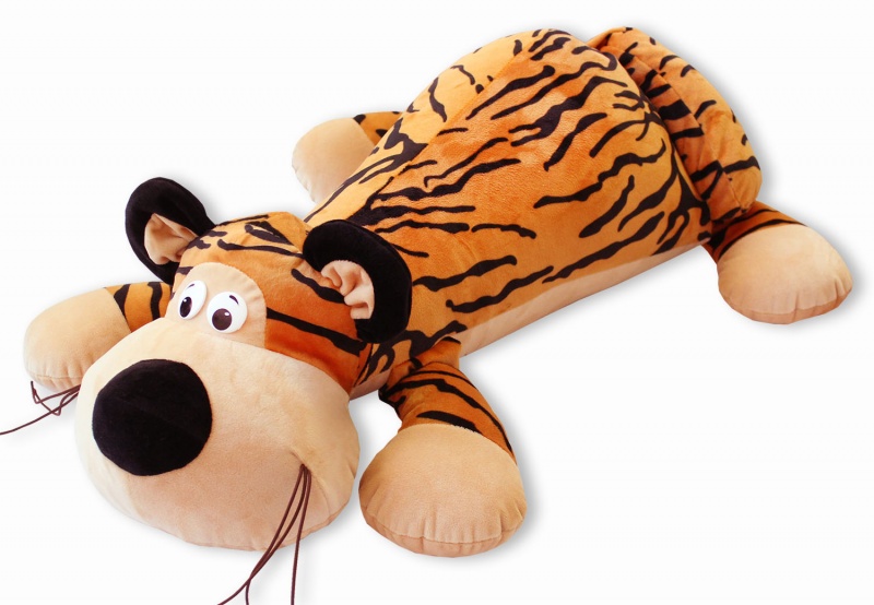 Подушка-игрушка "Тигр-Васька", 35*65 см