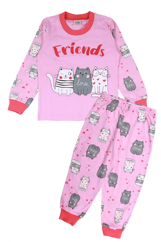 BK976PJ Пижама дев. 3-7 лет 