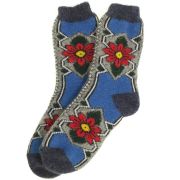 7606 Носки женские «Два цветка»