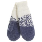 3431 Варежки жен «Зимний узор» КРУГ