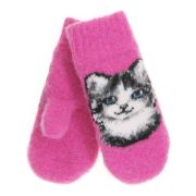 0508 Варежки дет «Кот»