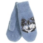 0914 Варежки дет «Волк»