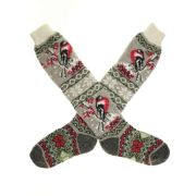 9733 Гольфы жен. «Снегирь на рябине»