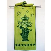 Полотенце махр.67*150 Воин