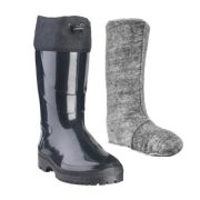 166-04Н Сапоги муж  «Классик» с надставкой утеп