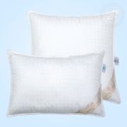 Подушка «ЛЕБЯЖИЙ ПУХ» (с кантом, тик)  Арт дизайн