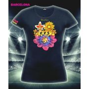 Футболка  Barcelona flowers