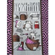 арт.028 Полотенце ваф 46х60 Ретро кухня