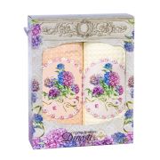 ДМ-808 Набор полот ваф (2 шт. 33*60)  Гортензия