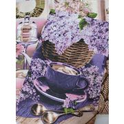 арт.115 Полотенце ваф 34х60 Весенний кофе