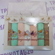 НМФ-805 Набор полот. микроф (7 шт. 33*60)  Цветочные бабочки