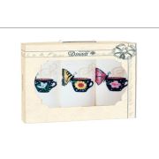 ТМФ-802 Набор полот микроф(3 шт. 33*60) Кофейное утро