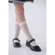 Гольфы для девочек 30 ден белые