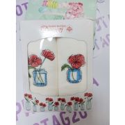 ДМФ-806 Набор полот микроф (2 шт. 33*60) Маки