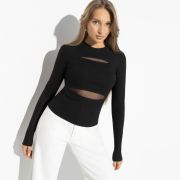 Лонгслив жен Скандально хороша (black)