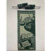 Полотенце махр.67*150 Денежный бык