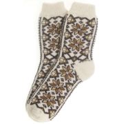 7641 Носки женские «Звездочки с узором»