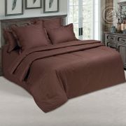 КПБ Страйп-сатин «АРТ Дизайн»  Шоколад