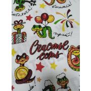 арт.НГ 2 Полотенце ваф. 34*60 Зеленая деревянная змея