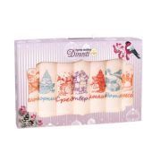 НМФ-111 Набор полот. микроф (7 шт. 33*60)  Зимняя сказка