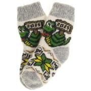 6565 Носки дет «Змея с табличкой»