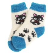 6333 Носки дет «Котенок и следы»