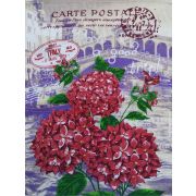 Полотенце вафельное 46х60 Городские цветы