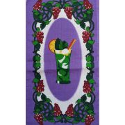 Полотенце ваф 34х60 Цветные узоры